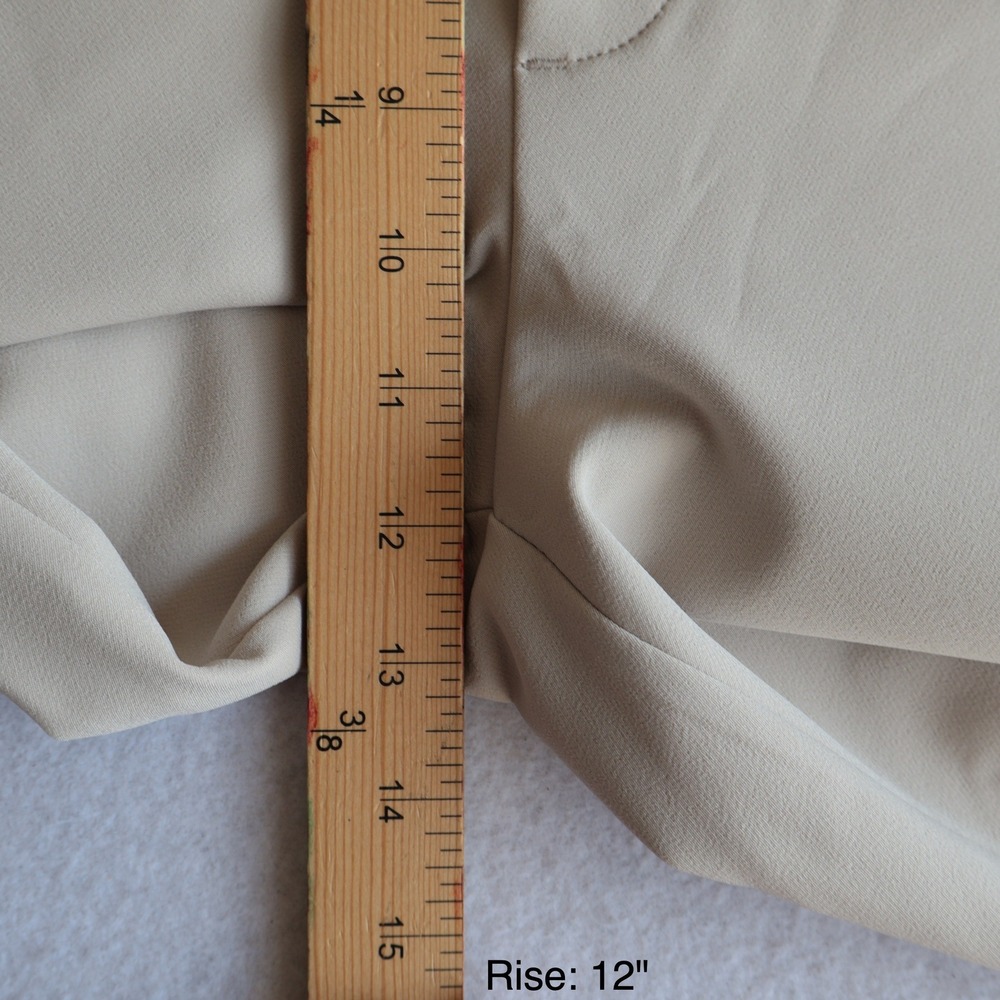 Athleta Endless Pant Beige Tan High Rise Straight Leg Trousers 533636 Size 6 NWT - Picture 7 of 12